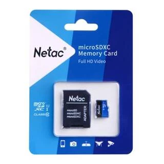 Карта памяти MicroSD 64GB Netac Class 10 U1 (P500STN-064G)