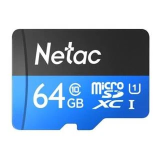Карта памяти MicroSD 64GB Netac Class 10 U1 (P500STN-064G)