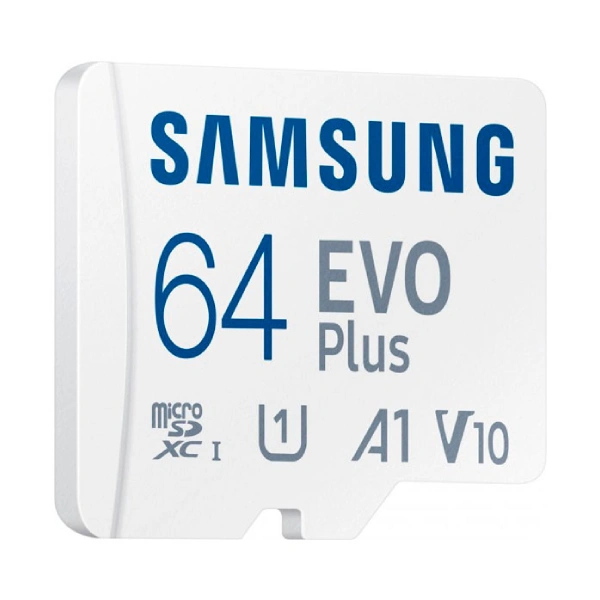 Карта памяти Samsung EVO Plus MicroSDXC 64GB Class 10 (MB-MC64KA/RU) - фото 2