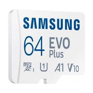 Карта памяти Samsung EVO Plus MicroSDXC 64GB Class 10 (MB-MC64KA/RU)