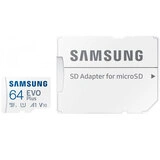 Карта памяти Samsung EVO Plus MicroSDXC 64GB Class 10 (MB-MC64KA/RU) - фото 5