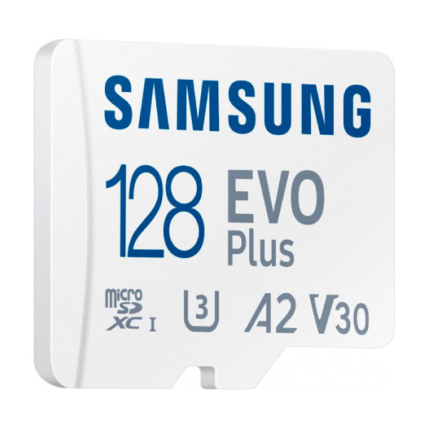 Samsung жад картасы EVO Plus MicroSDXC 128GB Class 10 (MB-MC128KA/RU)