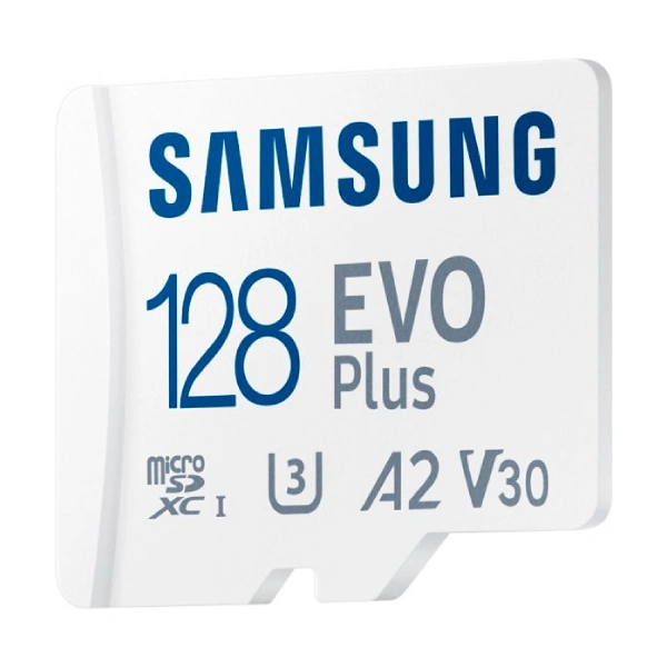 Карта памяти Samsung EVO Plus MicroSDXC 128GB Class 10 (MB-MC128KA/RU) - фото 3