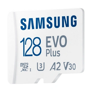 Карта памяти Samsung EVO Plus MicroSDXC 128GB Class 10 (MB-MC128KA/RU)