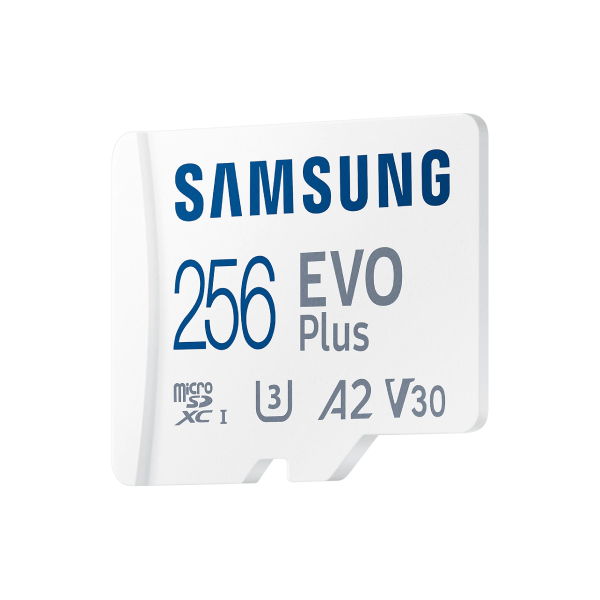 Карта памяти Samsung EVO Plus MicroSDXC 256GB Class 10 (MB-MC256KA/RU)