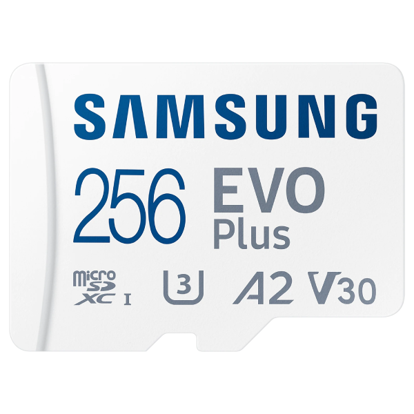 Карта памяти Samsung EVO Plus MicroSDXC 256GB Class 10 (MB-MC256KA/RU)
