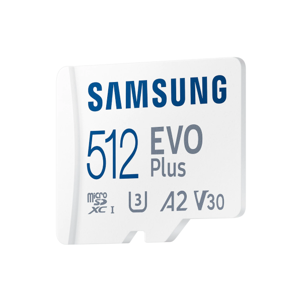 Samsung жад картасы EVO Plus MicroSDXC 512GB Class 10 (MB-MC512KA/RU)