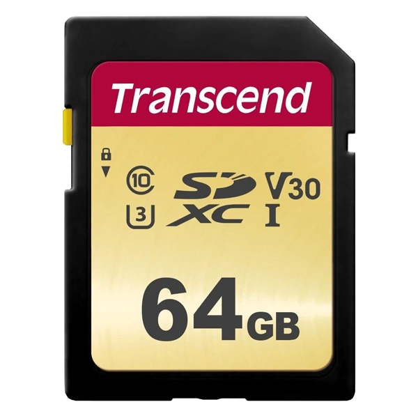 Карта памяти Transcend SDC500S SD 64GB