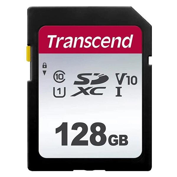Карта памяти Transcend SDC300S 128GB SD