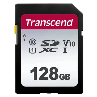 Карта памяти Transcend SDC300S 128GB SD
