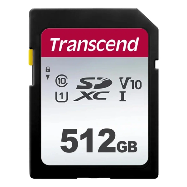 Карта памяти Transcend SDC300S 512GB SD