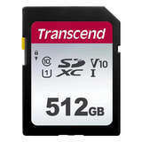 Карта памяти Transcend SDC300S 512GB SD