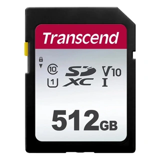 Карта памяти Transcend SDC300S 512GB SD
