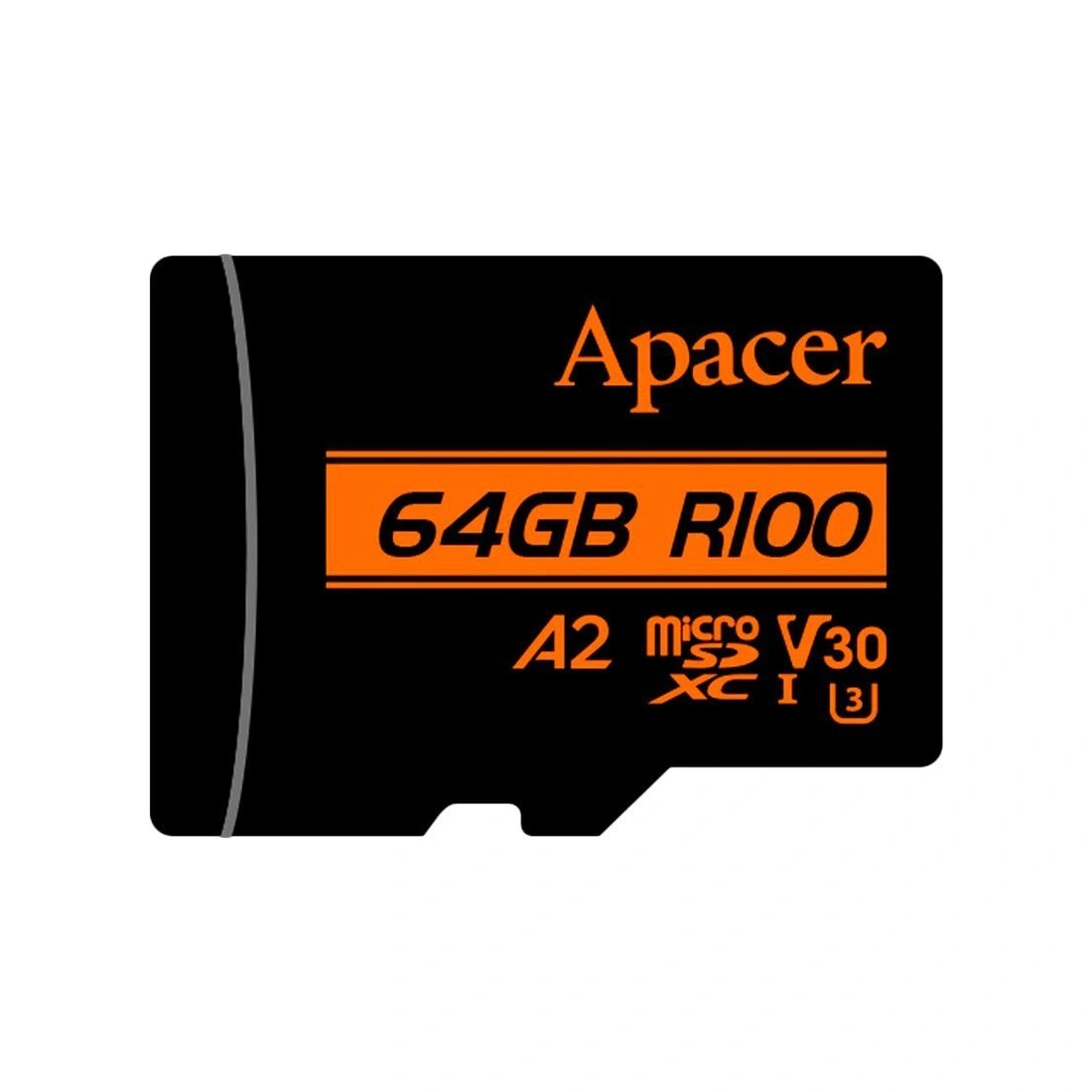 Карта памяти Apacer AP64GMCSX10U8-R 64GB с адаптером SD AP64GMCSX10U8-R