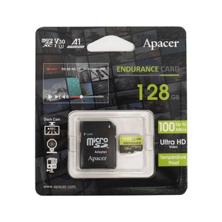 Карта памяти Apacer AP128GEDM1D05-R 128GB с адаптером SD AP128GEDM1D05-R