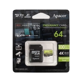 Карта памяти Apacer AP64GEDM1D05-R 64GB с адаптером SD AP64GEDM1D05-R