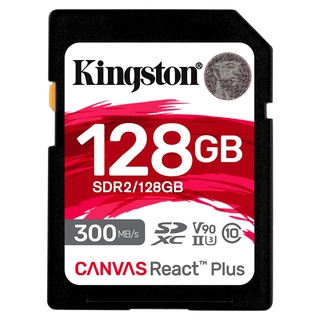 Карта памяти Kingston SDR2/128GB UHS-II U3 V90 128GB без адаптера