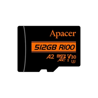 Карта памяти Apacer AP512GMCSX10U8-R 512GB с адаптером SD AP512GMCSX10U8-R