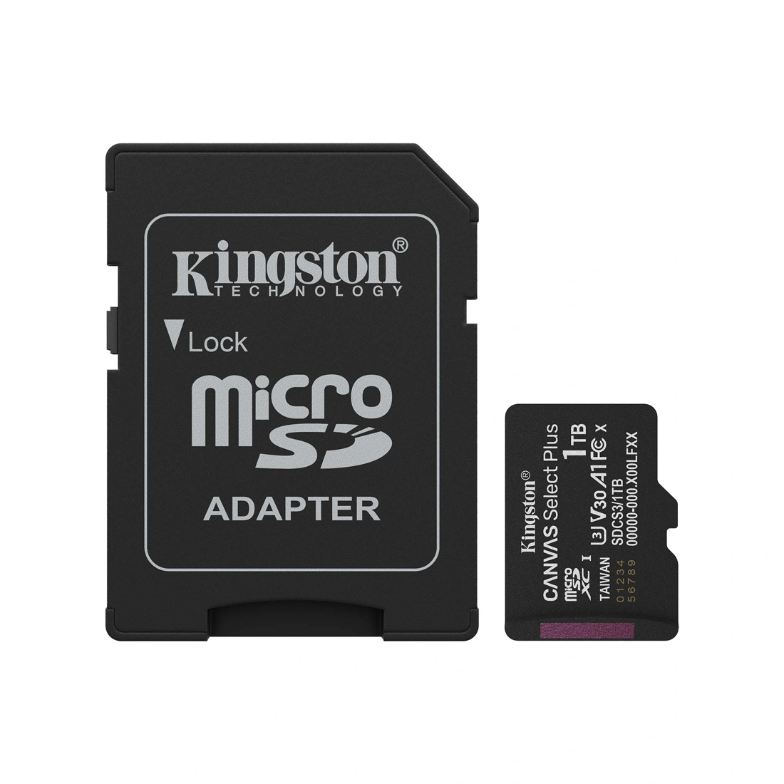 Карта памяти Kingston SDCS3/1TB Canvas Select Plus A1 U3 V30 1TB SDCS3/1TB