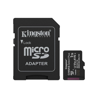 Карта памяти Kingston SDCS3/1TB Canvas Select Plus A1 U3 V30 1TB SDCS3/1TB