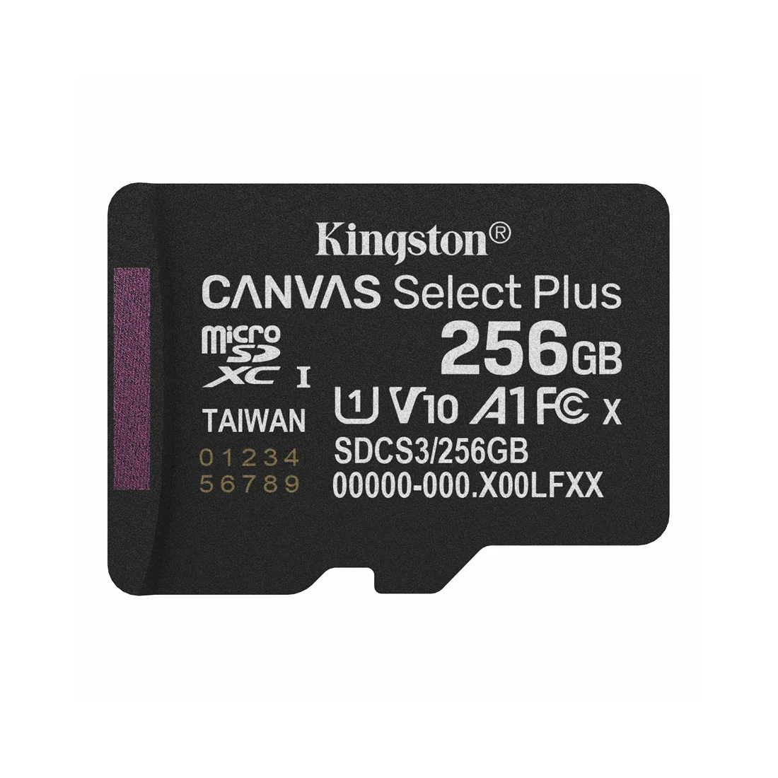 Карта памяти Kingston SDCS3/256GBSP Canvas Select Plus A1 U1 V10 256GB SDCS3/256GBSP - фото 2