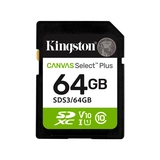 Карта памяти Kingston SDS3/64GB Canvas Select Plus C10 UHS-I U1 V10 64GB SDS3/64GB
