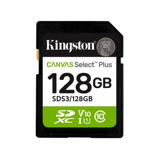 Карта памяти Kingston SDS3/128GB Canvas Select Plus C10 UHS-I U1 V10 128GB SDS3/128GB