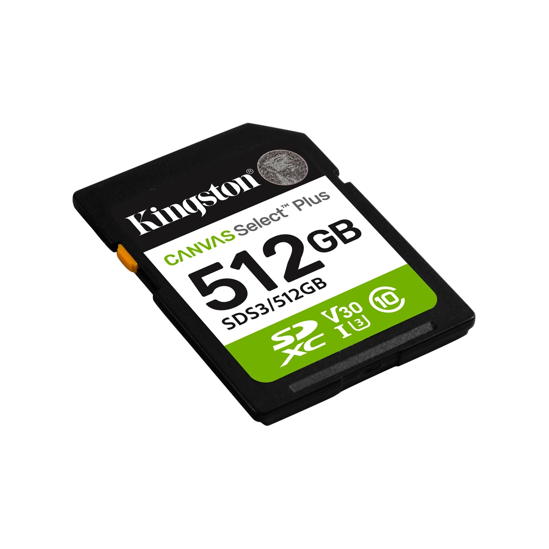 Карта памяти Kingston SDS3/512GB Canvas Select Plus C10 UHS-I U3 V30 512GB SDS3/512GB - фото 3