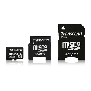 Карта памяти TRANSCEND TS8GUSDHC6 8GB microSDHC Card Class 6