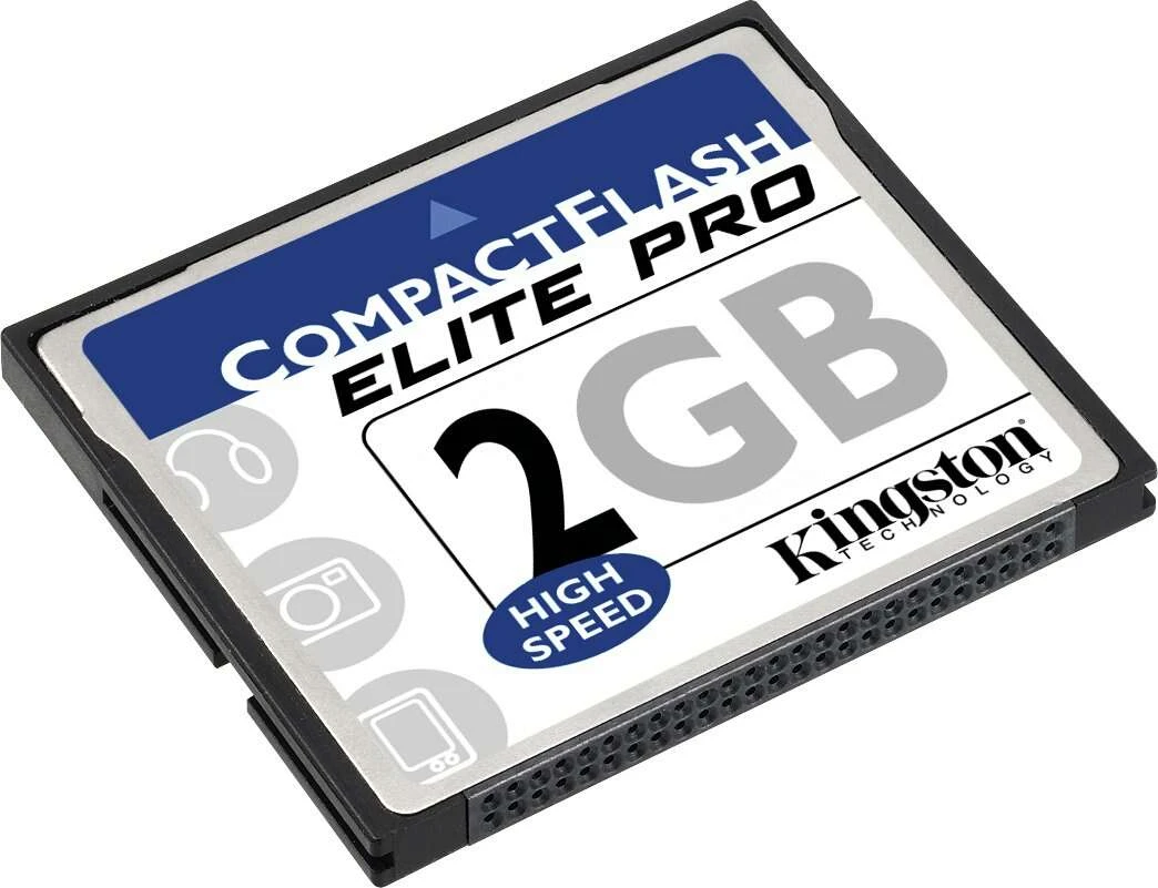 Карта памяти KINGSTON Compact Flash Card Kingston CF/2GB-S