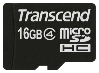 TRANSCEND жад картасы TS16GUSDHC4