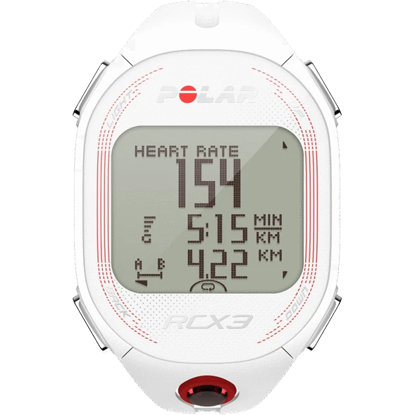 Монитор сердечного ритма Polar RCX3F (белый)  - фото 5