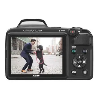 Цифровая зеркальная фотокамера Nikon COOLPIX L340 Black