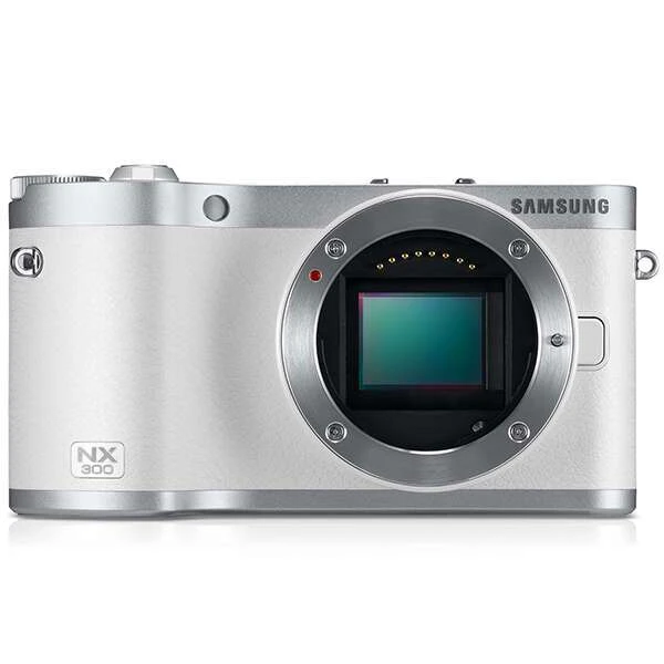 Цифровая фотокамера Samsung EV-NX300 White - фото 2