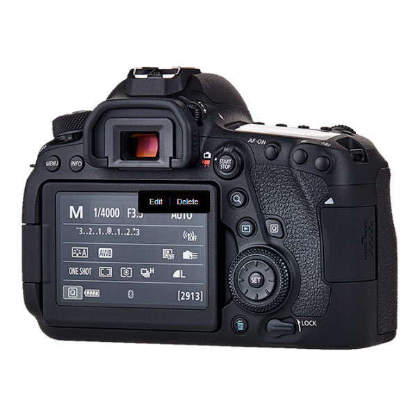 Canon сандық айналы фотокамера EOS 6D Mark II Body