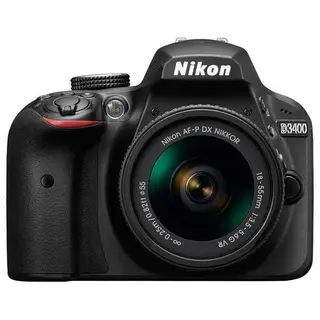 Зеркальный фотоаппарат Nikon D3400 Kit AF-P 18-55 VR (DX)