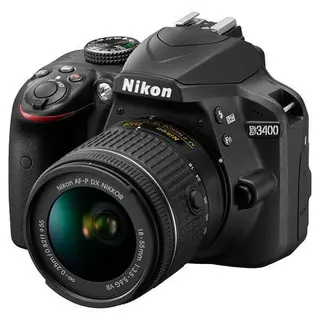 Зеркальный фотоаппарат Nikon D3400 Kit AF-P 18-55 VR (DX)