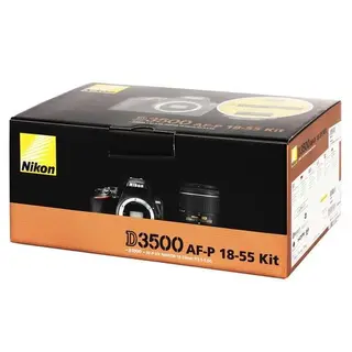 Цифровая зеркальная фотокамера Nikon D3500 + AF-P 18-55 non VR