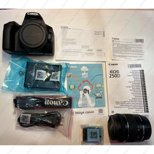 Цифровая зеркальная фотокамера Canon EOS 250D EF-S 18-55 IS STM Kit Black - фото 9