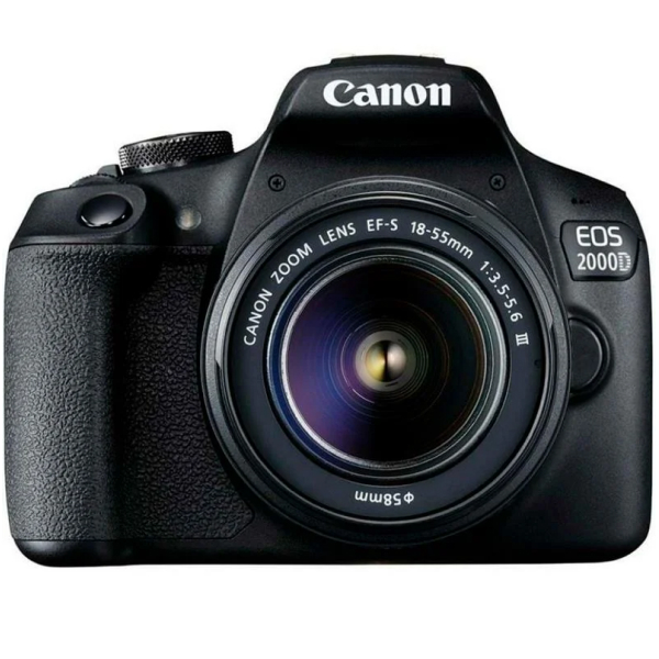Цифровая зеркальная фотокамера Canon EOS 2000D EF-S 18-55 DC