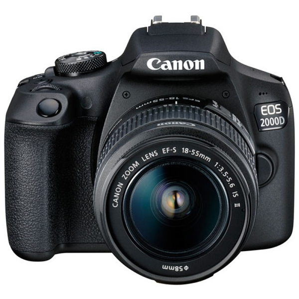 Цифровая зеркальная фотокамера Canon EOS 2000D EF-S 18-55 DC