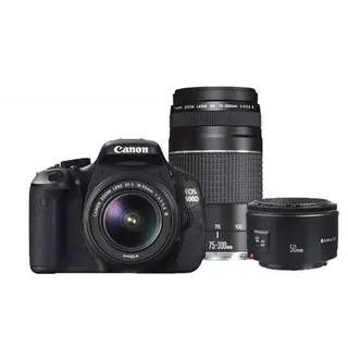 Зеркальный фотоаппарат Canon EOS 1100D Kit EF-S 18-55 mm + EF 75-300 mm