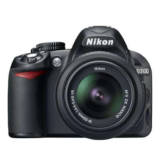 Зеркальный фотоаппарат Nikon D3100+18-55VR + 55-200VR  - фото 2