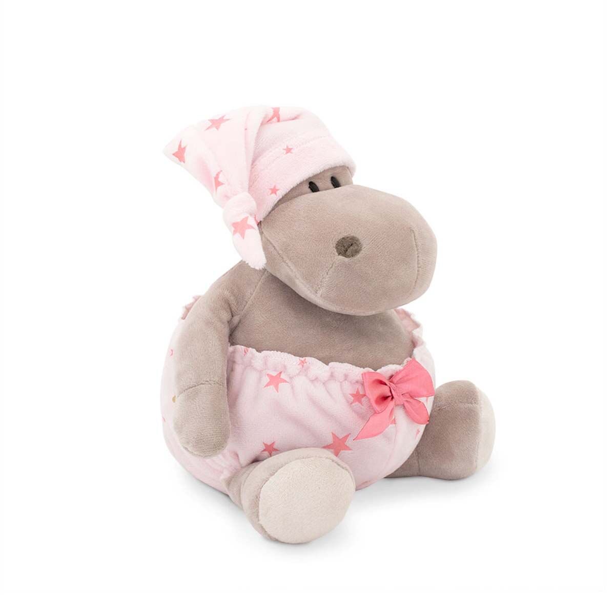 Мягкая игрушка Orange Бегемот Розовые сны 20см 