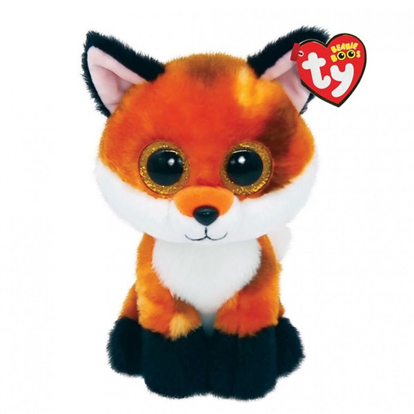 Мягкая игрушка TY Beanie Boo's Лисичка Мидоу 15см  Мягкая игрушка TY Beanie Boo's Лисичка Мидоу 15см
