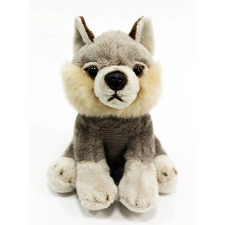 Мягкая игрушка Leosco Волчонок  15 см 