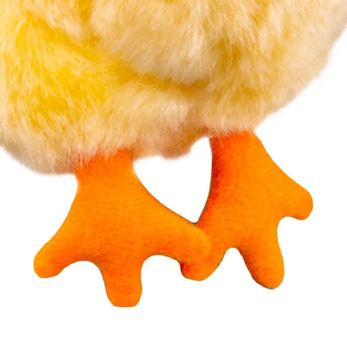 Игрушка мягконабивная Leosco Желтый цыпленок 12см 