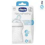 Бутылочка Chicco Natural Feeling силикон 250 мл, 2м+ - фото 3