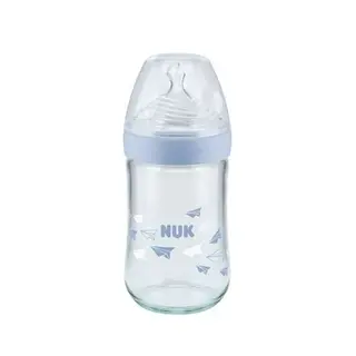 Бутылка Nuk Nature Sense 240 мл соска сил 2 р М стекло