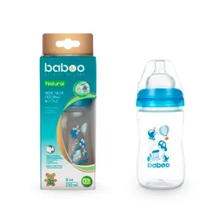 Бутылочка Baboo Transpor Силикон 230 мл 3м+